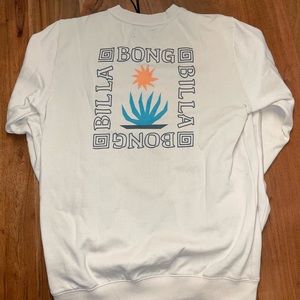 Billabong Stack Crewneck Sweatshirt Size Medium NWT